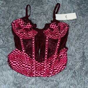 COPY - urban outfitters corset top